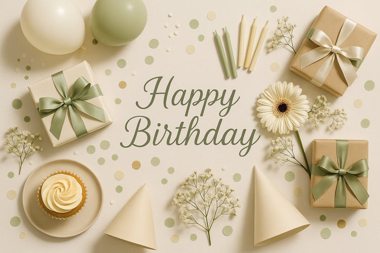 Birthday gift bundles with festive treats, confetti, and self-care items – Oh Hey, Gift Day