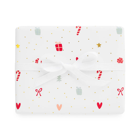 Santa's Workshop, Gift Wrap Single Sheet