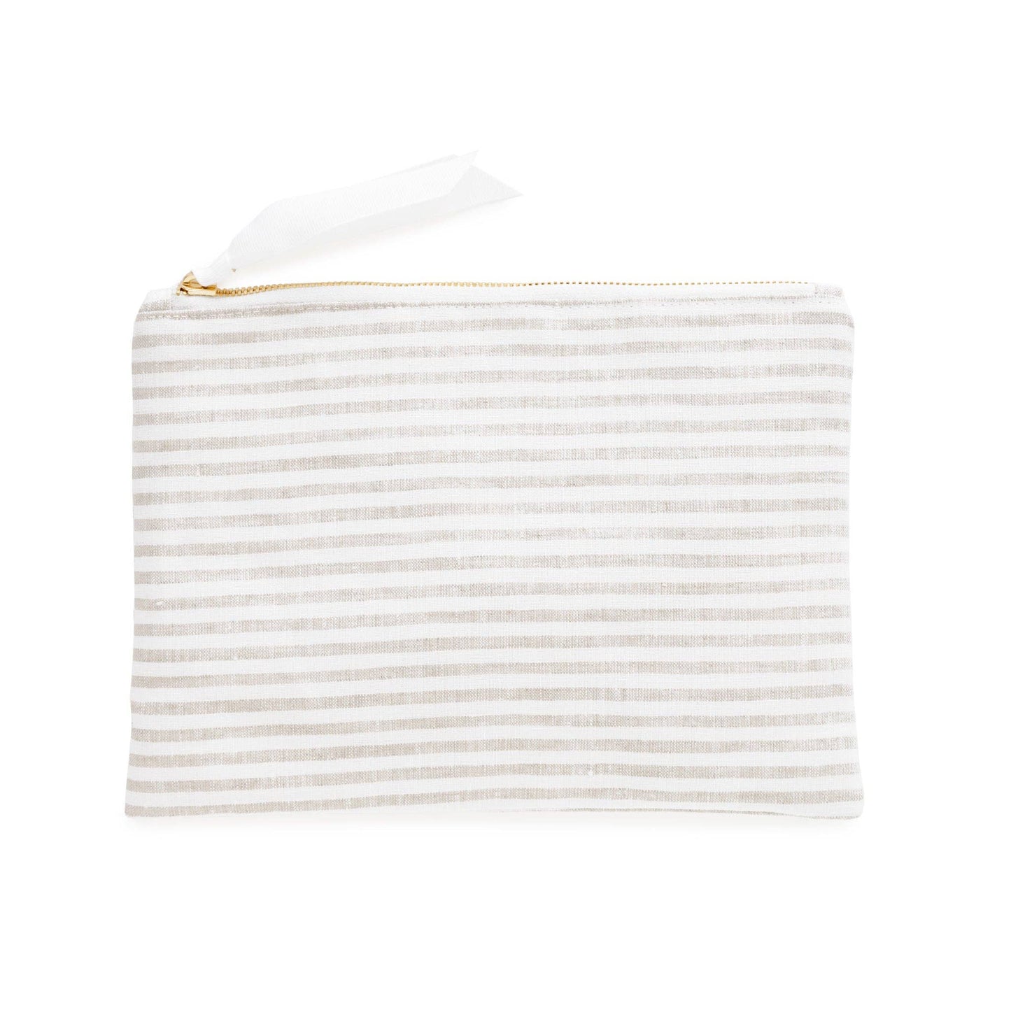 Sugar Paper | Signature Pouch | Flax Stripe