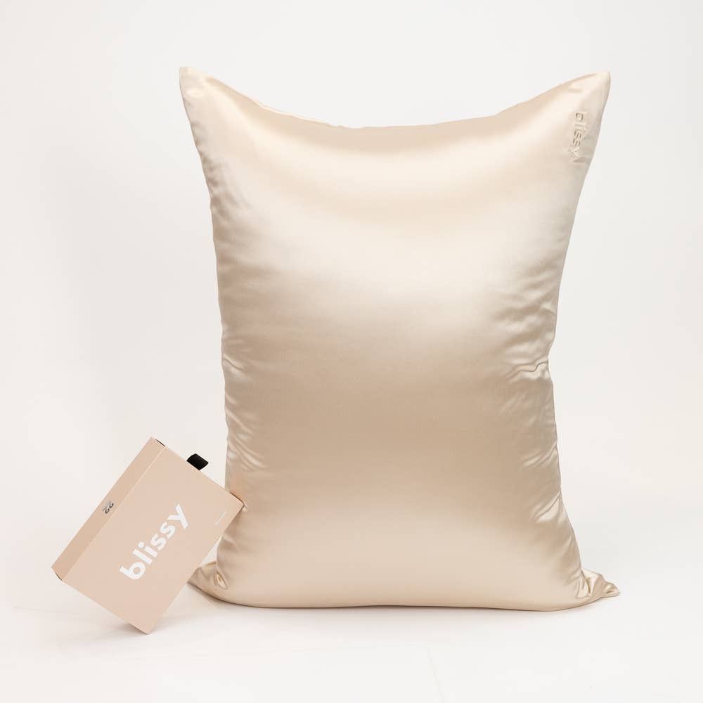 Blissy Silk Pillowcase | Champagne | Standard