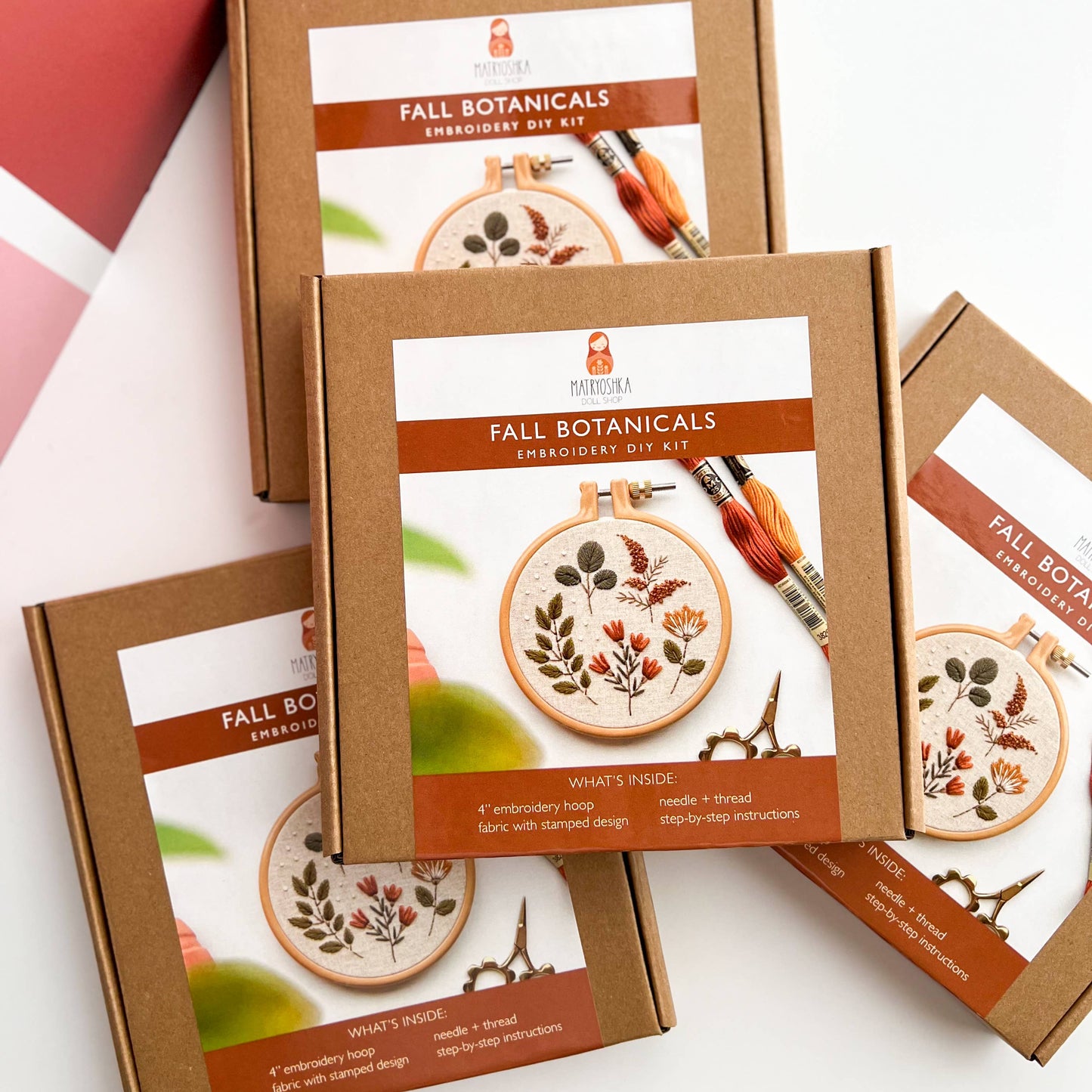 Fall Botanicals Embroidery Kit