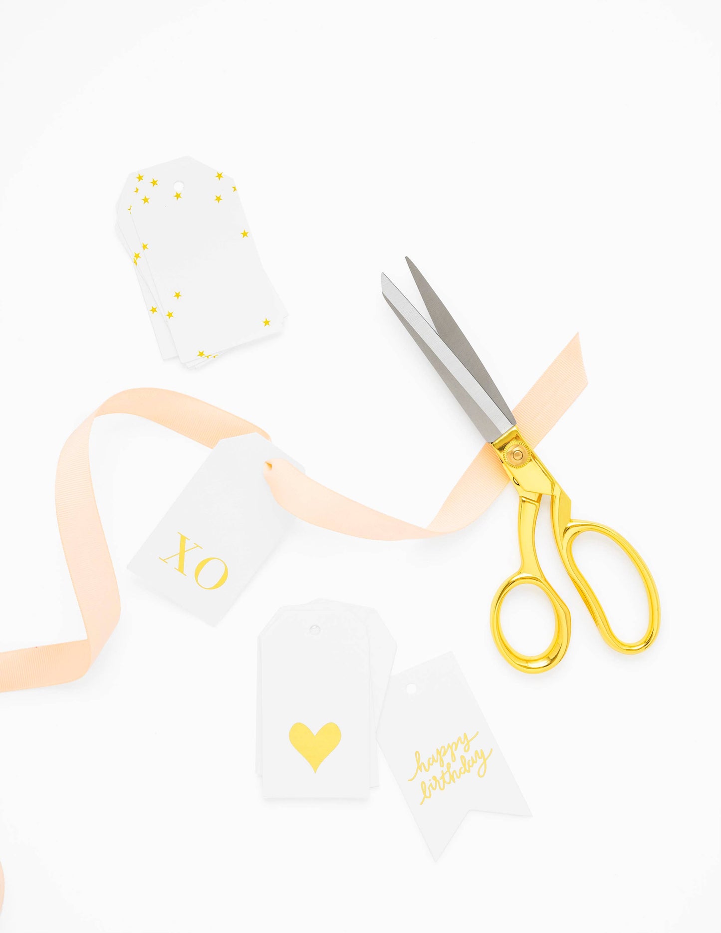 Happy Birthday Gift Tag | Gold