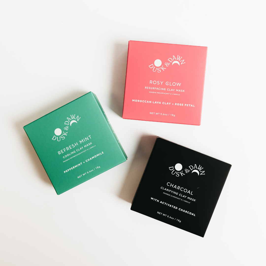 Rosy Glow Resurfacing Clay Mask | Boxed Set of 6 Treatments