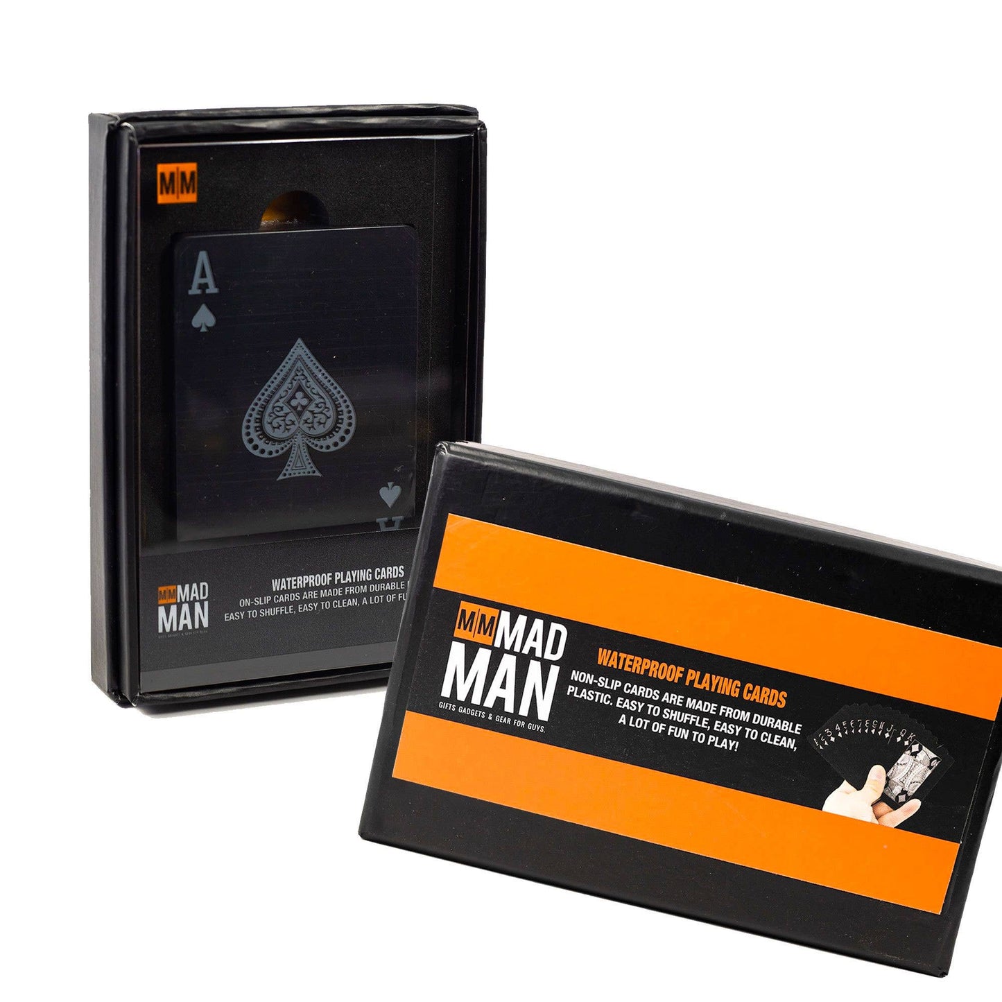 Mad Man | Men's Black Edition Waterproof Card Deck