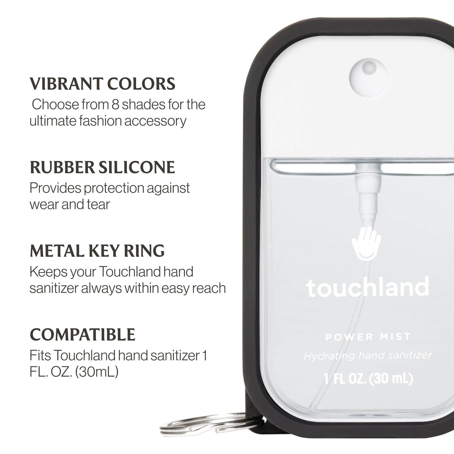 Oh Hey, Touchland Hand Mist Case | Jet Black
