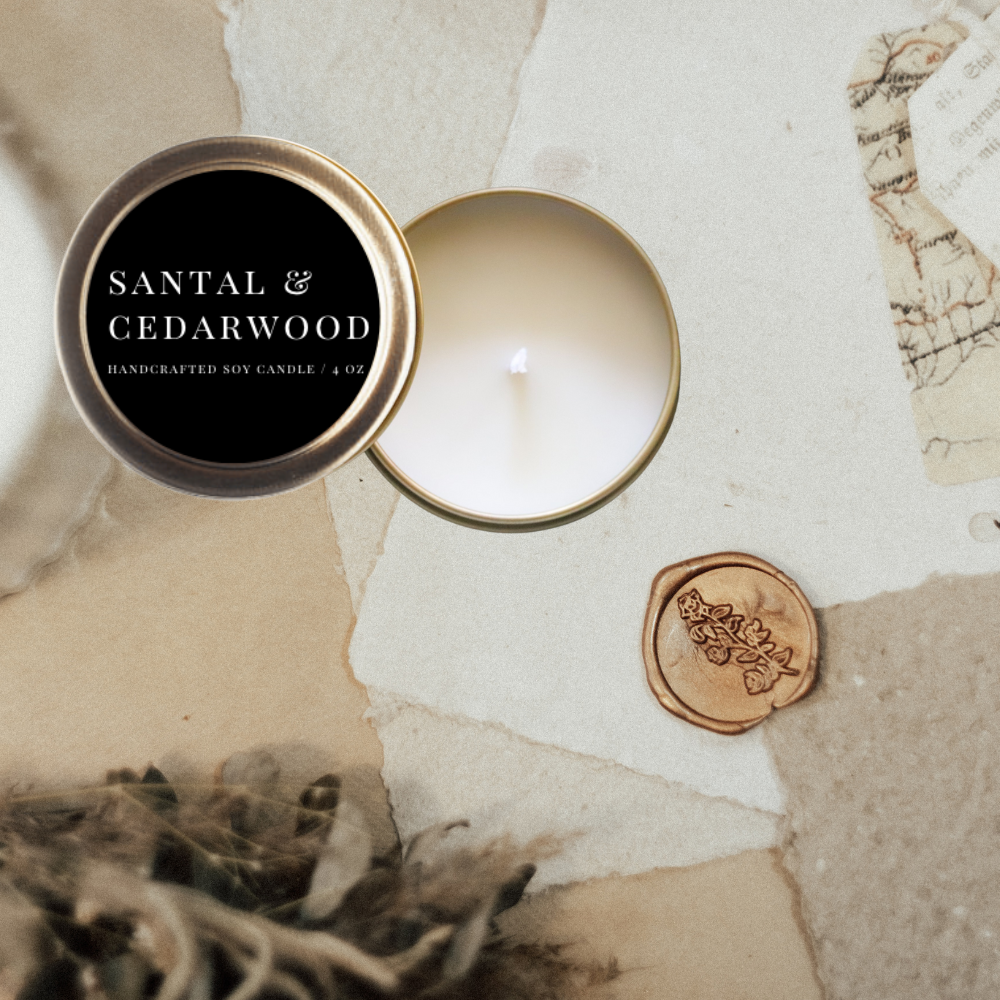 π―οΈ 4 oz Travel Candle β Benjamin Soap Co.
