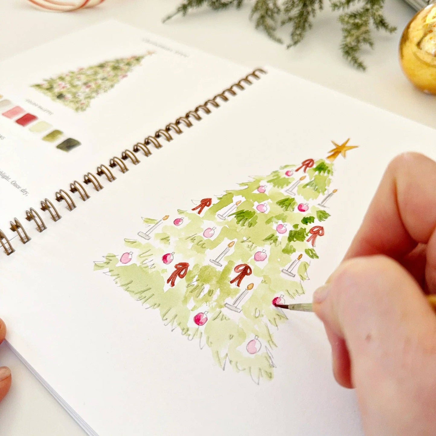 Paint-Your-Own Nutcracker Watercolor Book
