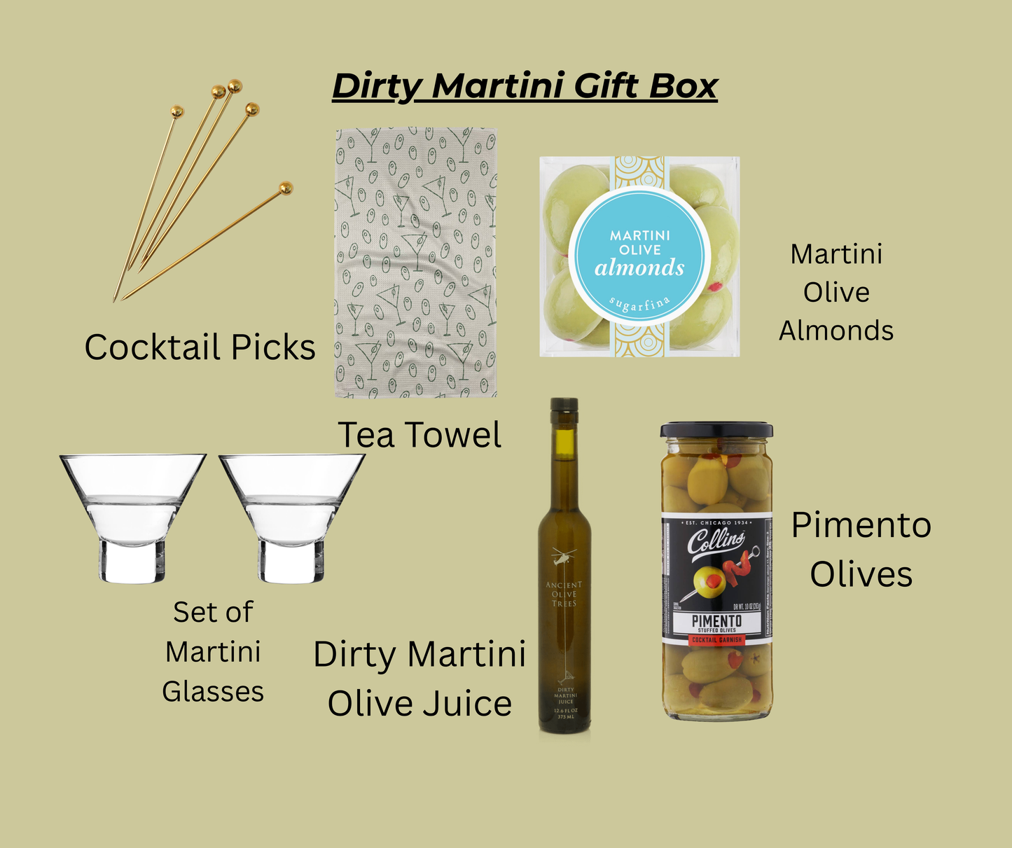 The Dirty Martini Gift Box