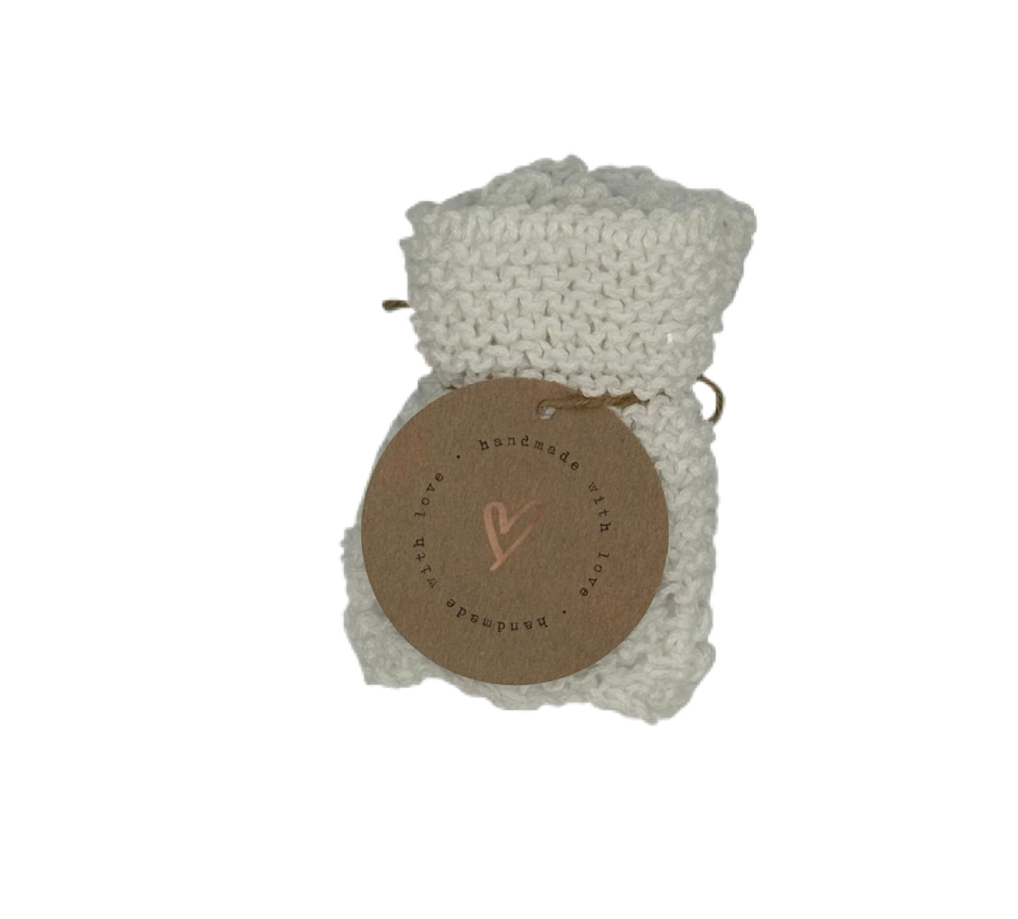 Reusable Cotton Washcloth – Handmade & Knitted