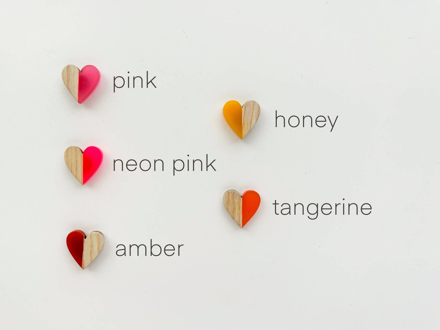 Magnetic Heart Needle Minder – Wood & Resin Needle Holder for Embroidery, Cross Stitch & Sewing