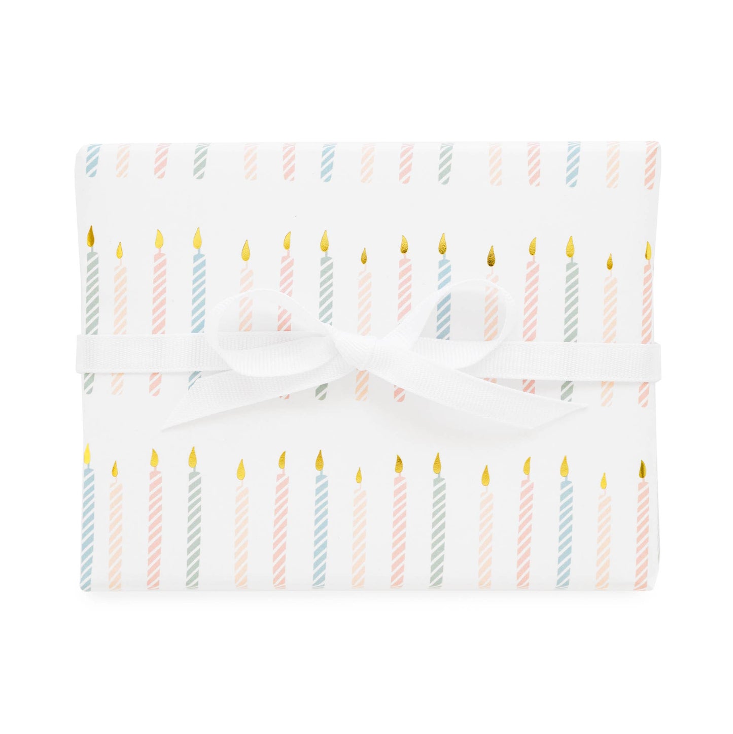 Gift Wrap Single Sheets, Birthday Candle
