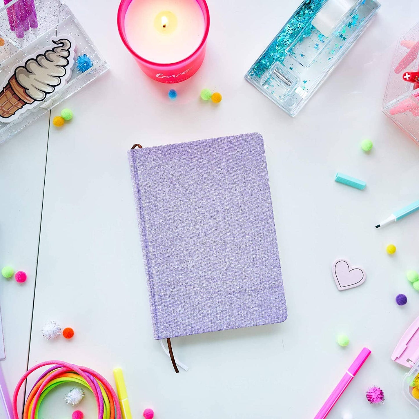 Moderne Blank Hardcover Notebook