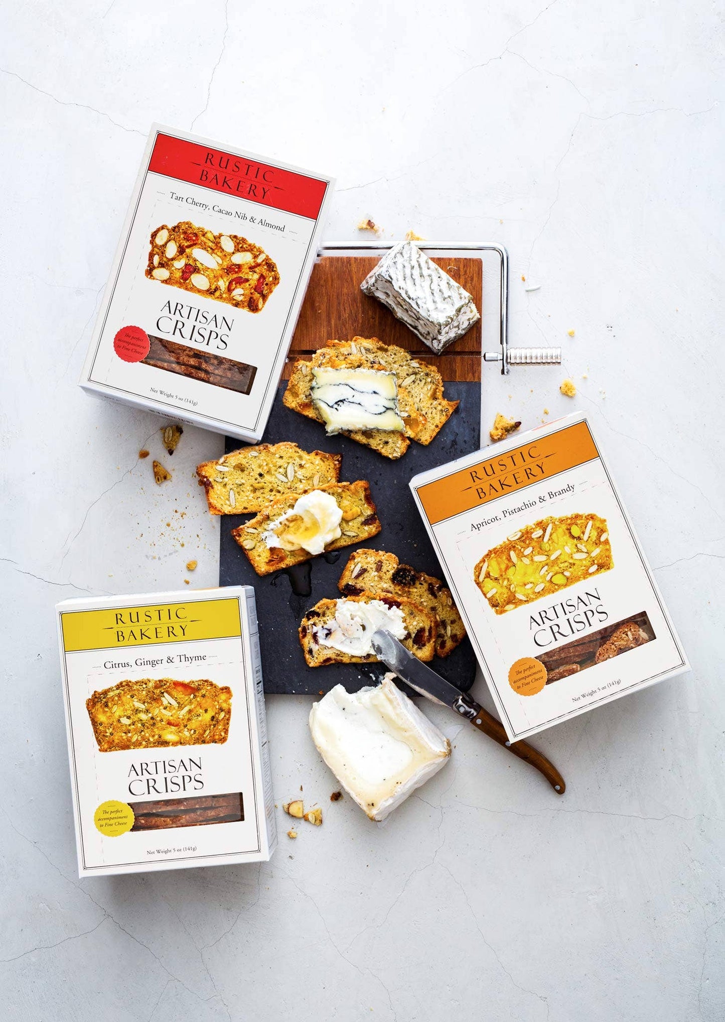 Rustic Bakery | Artisan Crisps | Tart Cherry + Cacao Nib + Almond Box