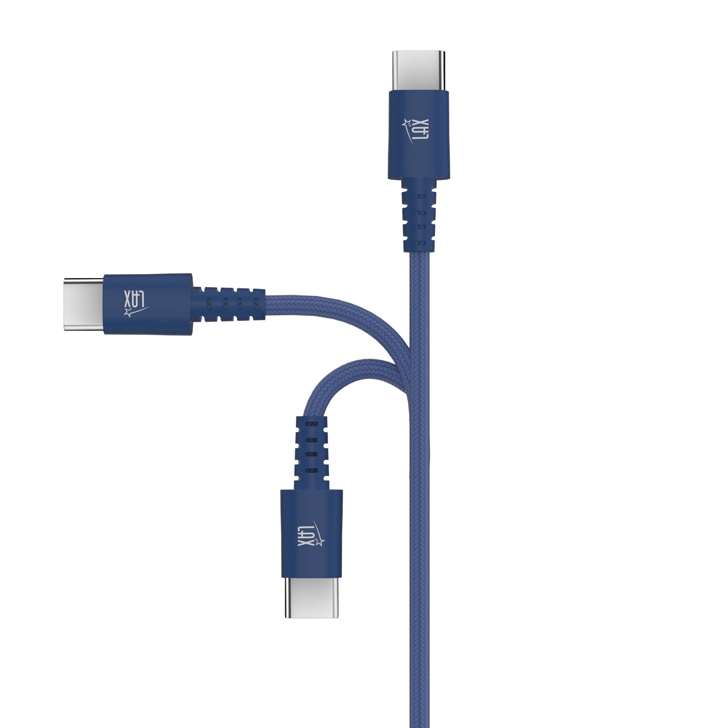 🔌 Fast Charging USB-C to USB-C Braided Cable – Durable & Tangle-Free