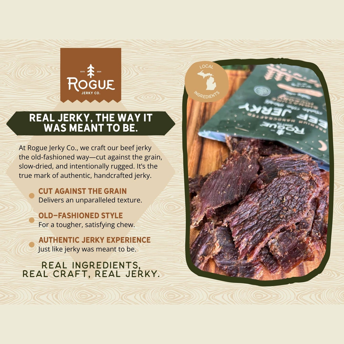 Rogue Signature Hickory Beef Jerky