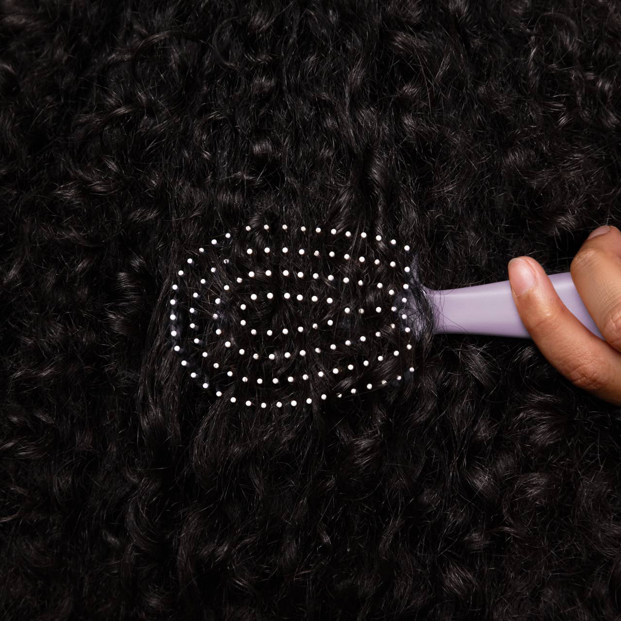 Kitsch | Mini Soft Violet Detangling Flexi Brush