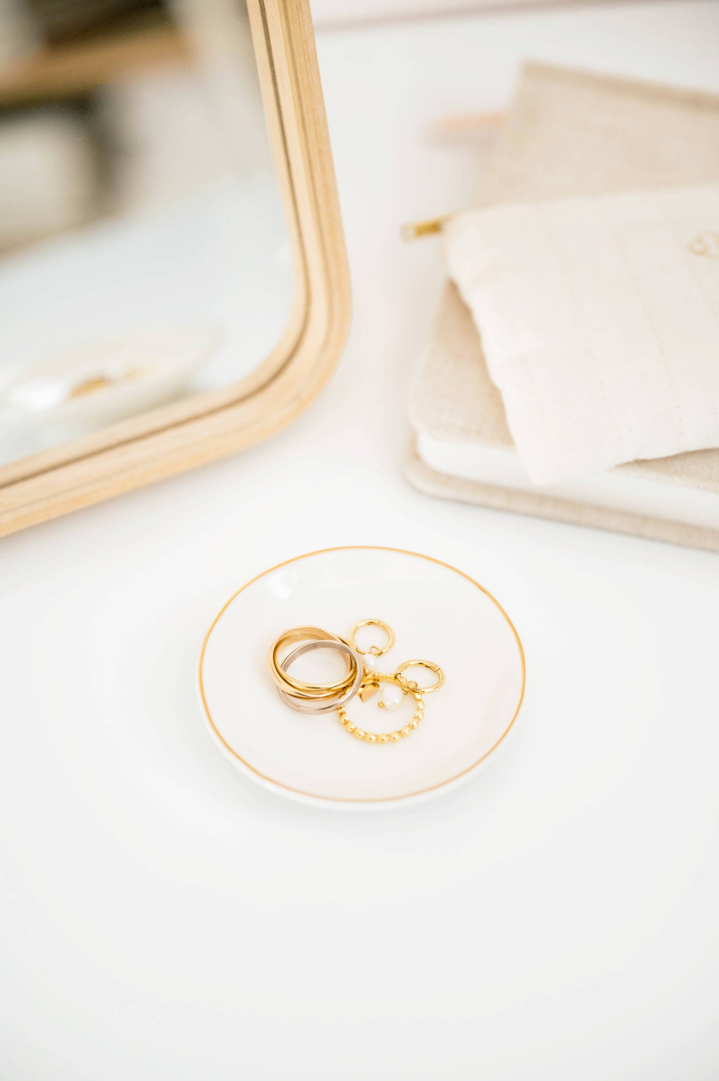 Sugar Paper | Trinket Tray | Small Round Heart