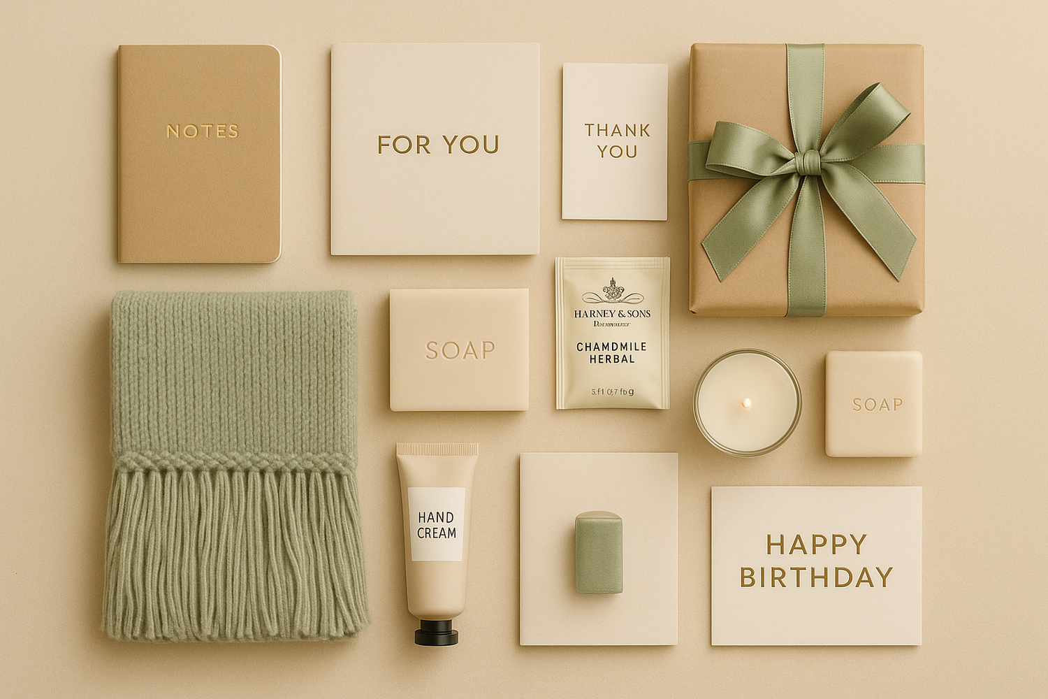 A collection of personalized travel pouches