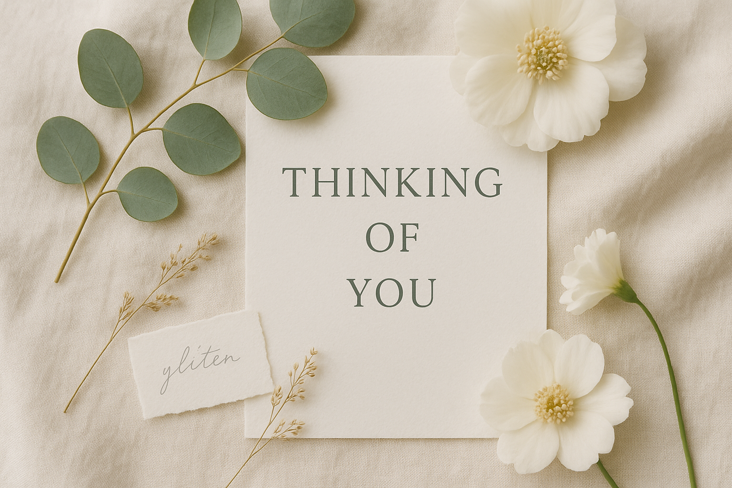 A collection to say "thinking of you"