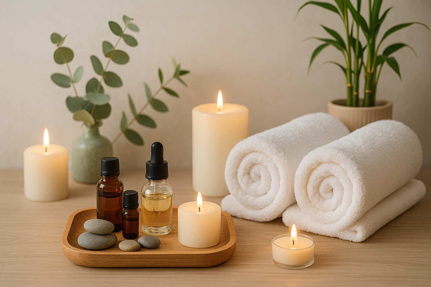 A gift box collection to unwind/self care