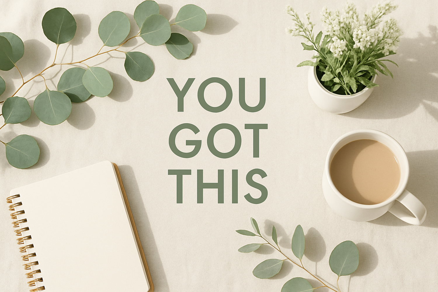 A gift box collection to say "you got this" or "congrats"