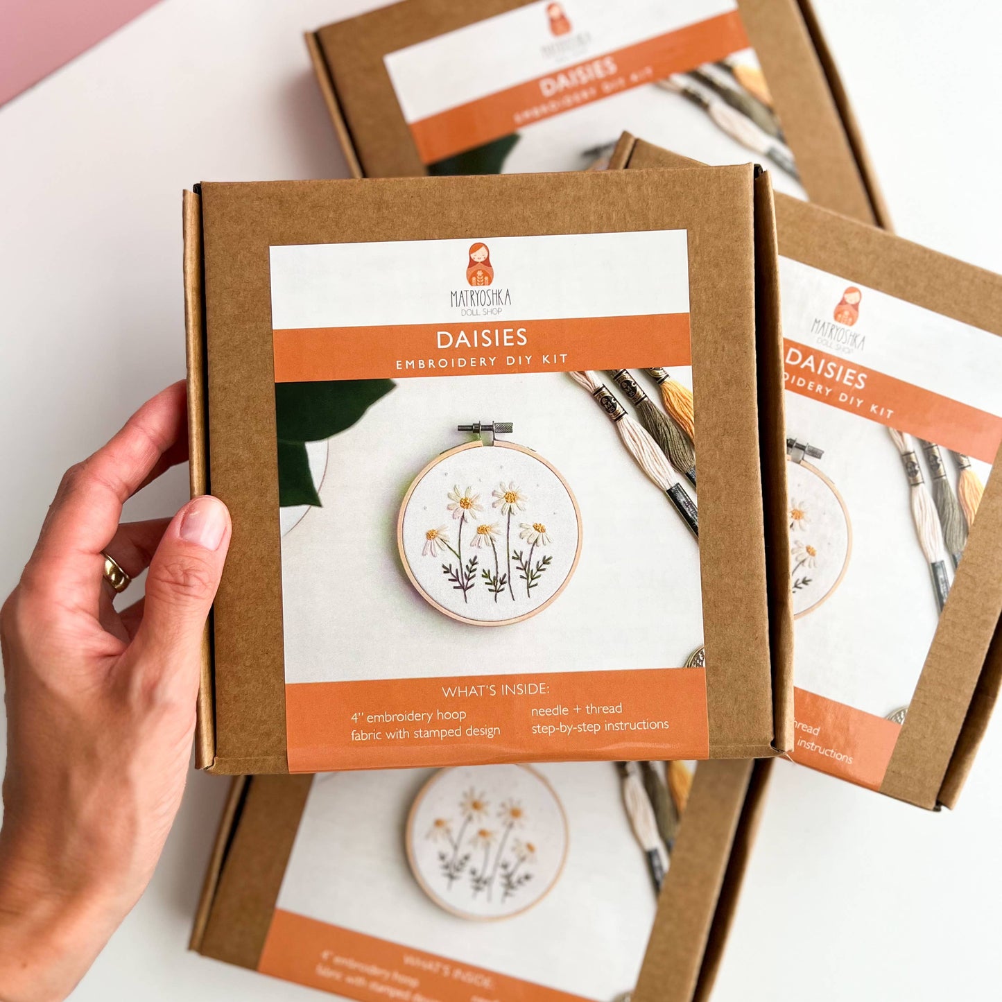 Daisies Embroidery Kit
