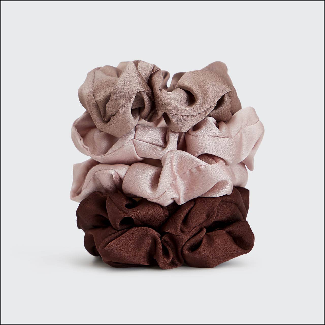 Kitsch | Satin Sleep Scrunchies | Cameo