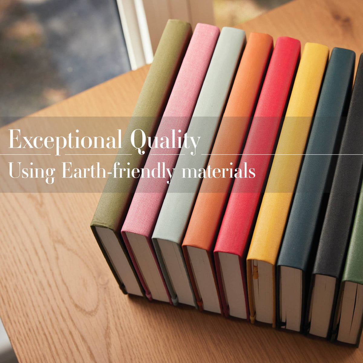 The Daily Planner | Hardcover with Library Buckram Cover | Ink Blue