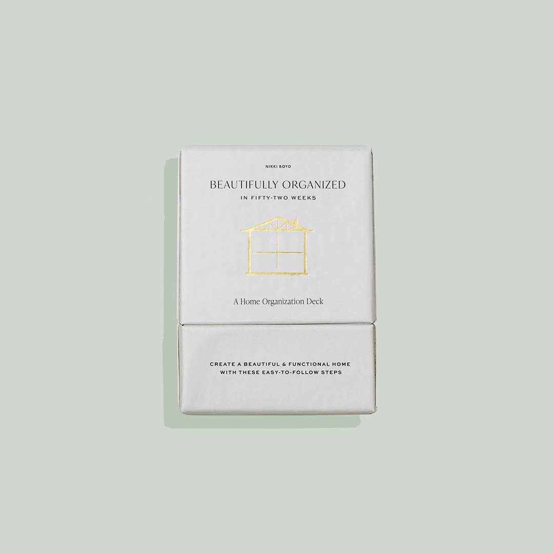 "Beautifully Organized" In 52 Weeks Card Deck
