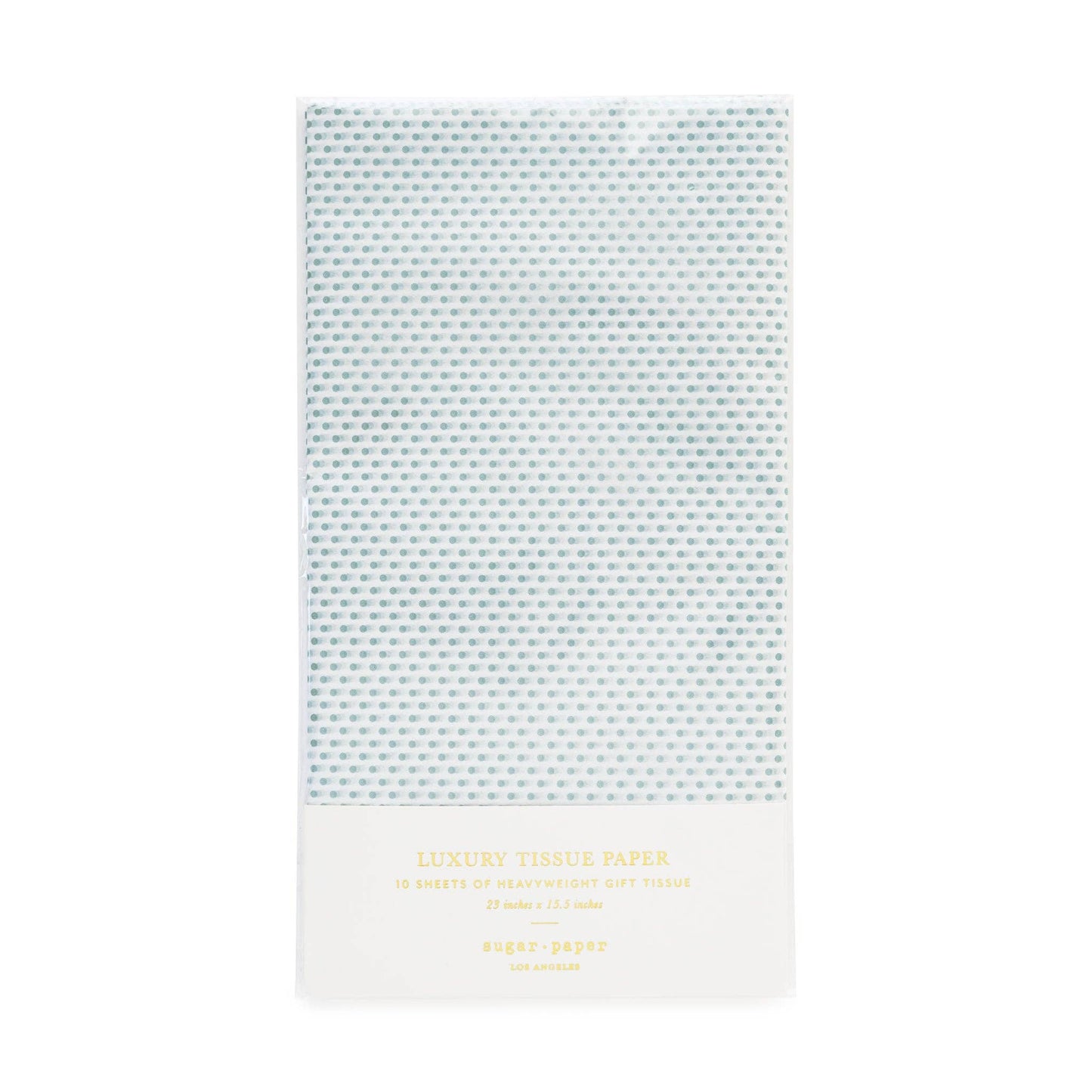 Tissue Paper, Blue Dot