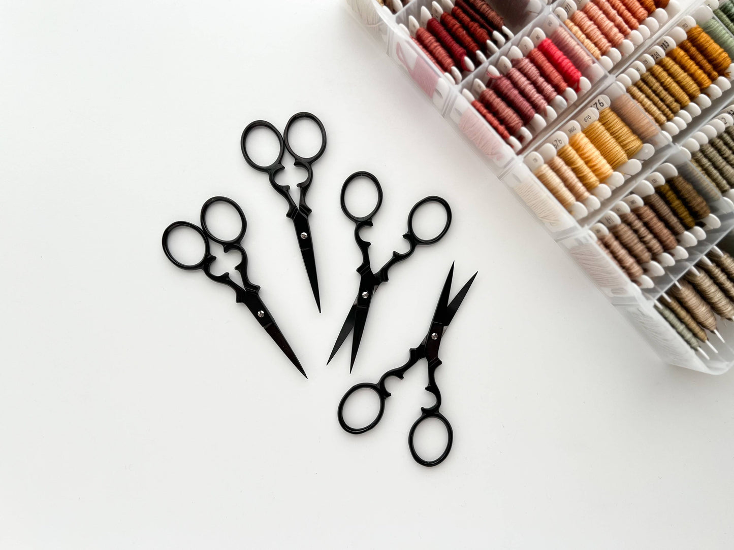 Black Vintage Embroidery Scissors