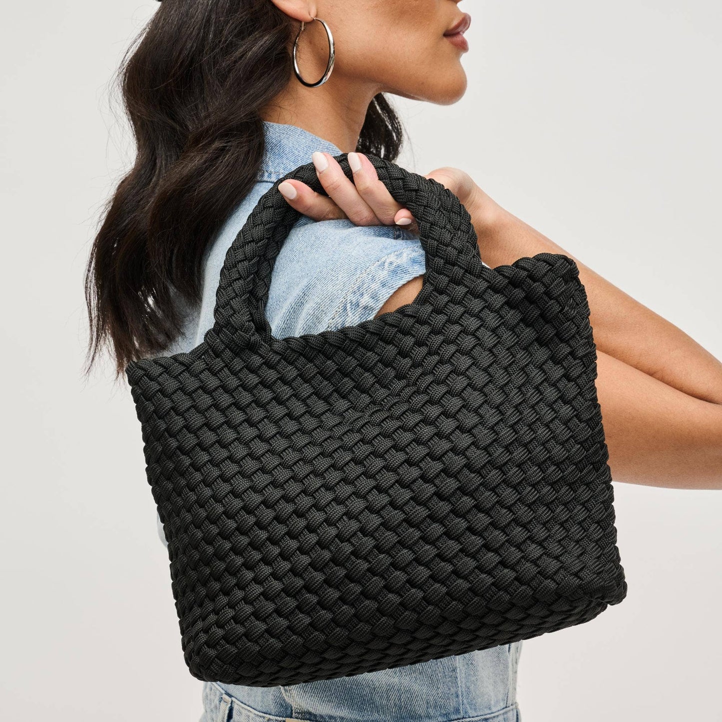 Sky's The Limit Small Woven Crossbody | Sol and Selene