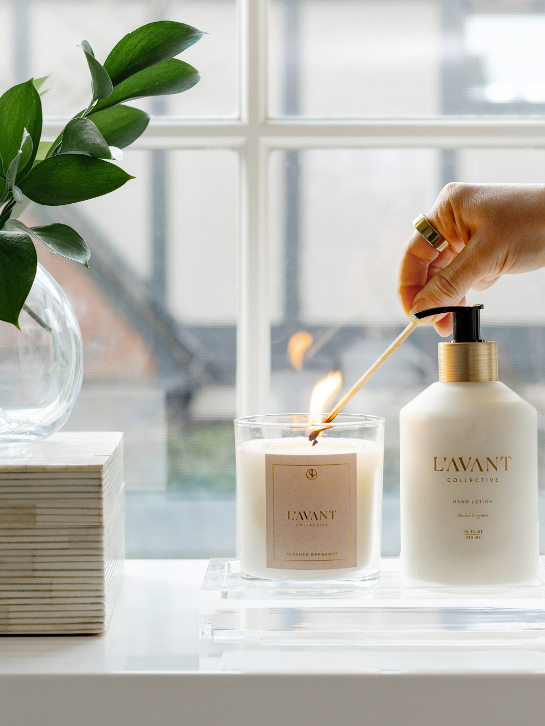 L'AVANT | Blushed Bergamot Candle