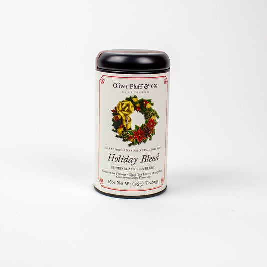 Oliver Pluff's Holiday Blend | Tea Bags in Signature Tea Tin