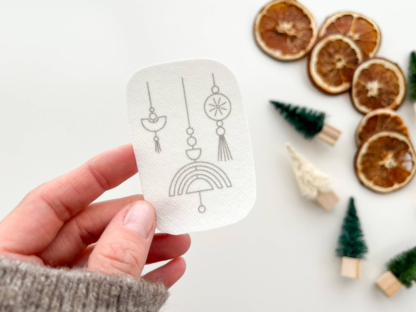 Christmas Stick & Stitch Embroidery Designs – Peel, Stick, Stitch & Wash Away