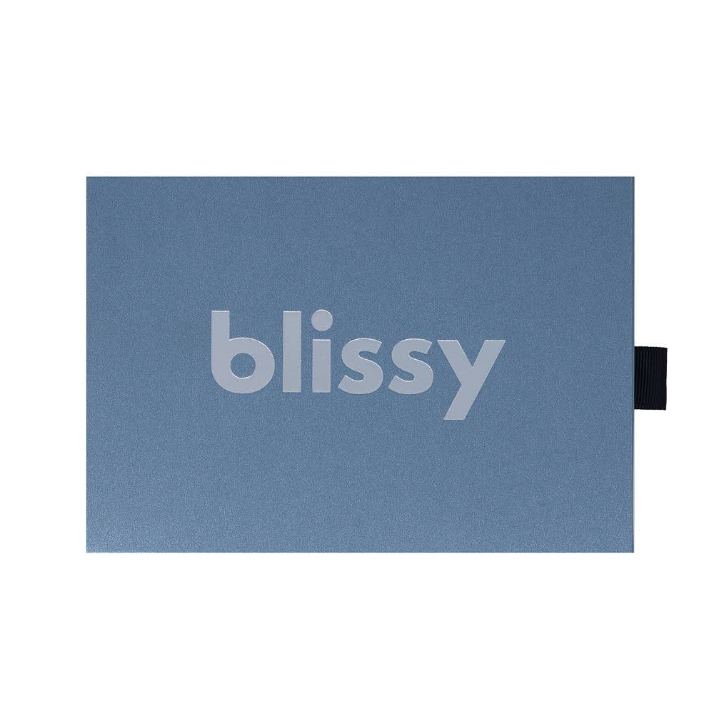 Blissy Silk Pillowcase | Ash Blue | Standard
