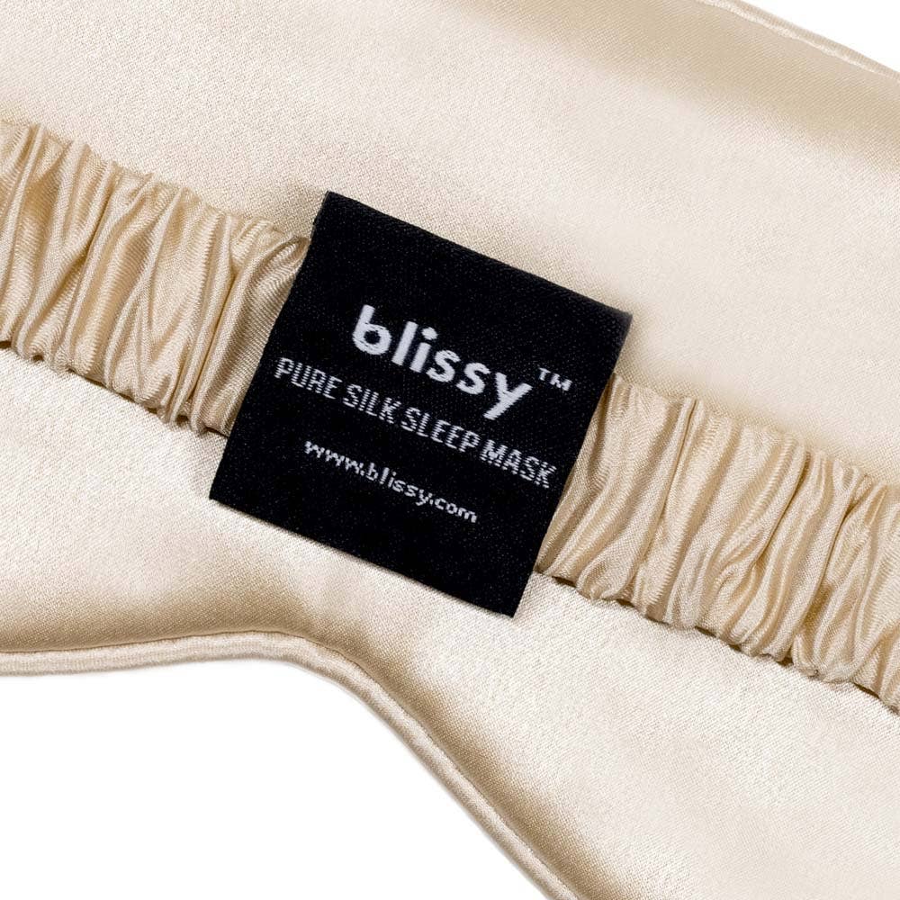 Blissy Sleep Mask | Champagne