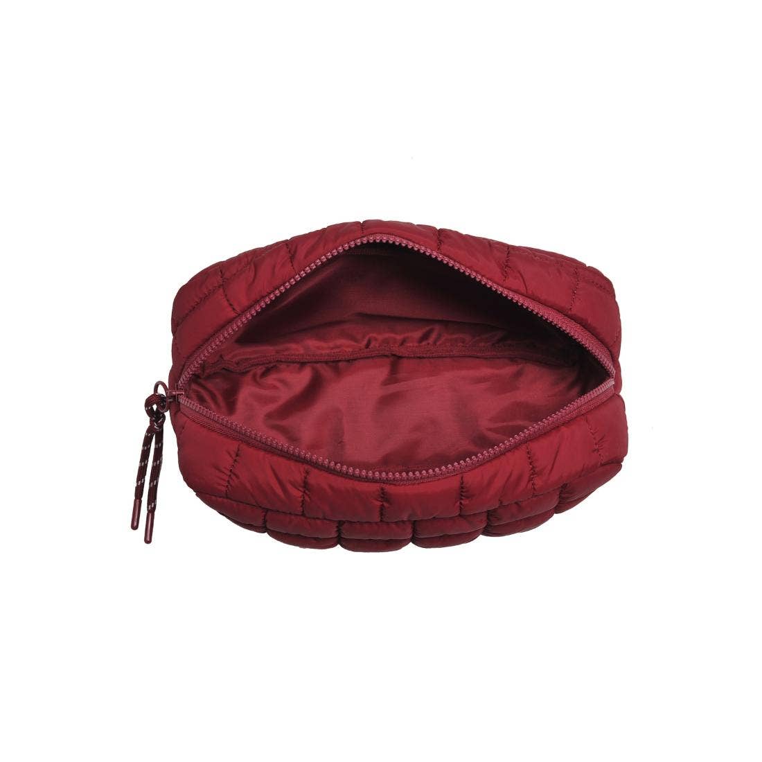 The Cloud Nine Quilted Puffer Nylon Cosmetic Pouch