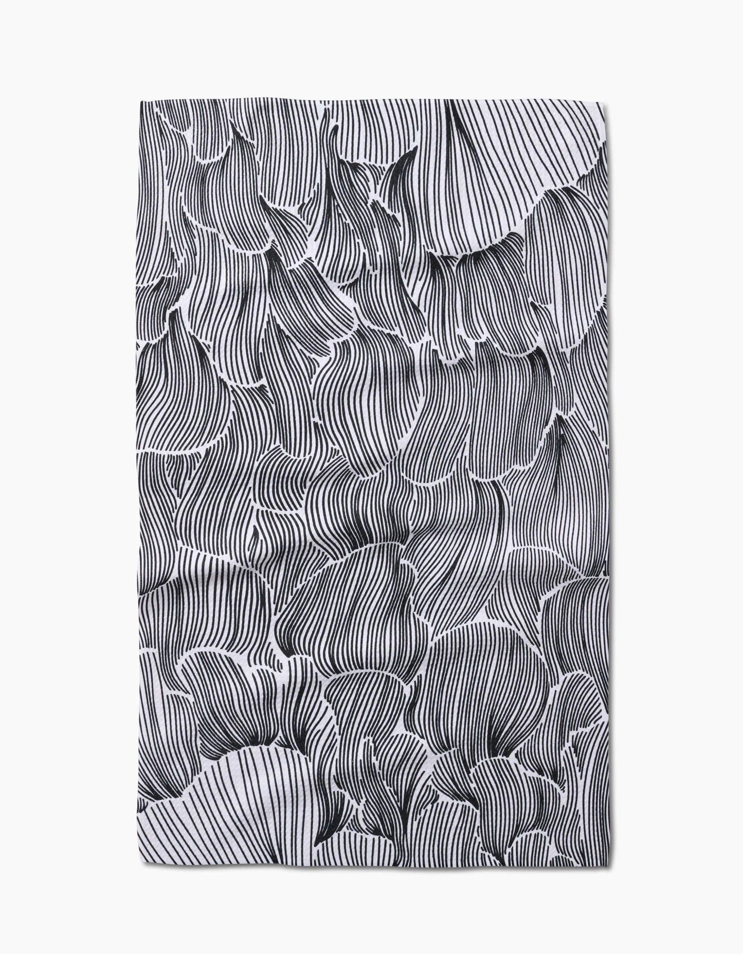 Posh Petals Fresh Linen Tea Towel