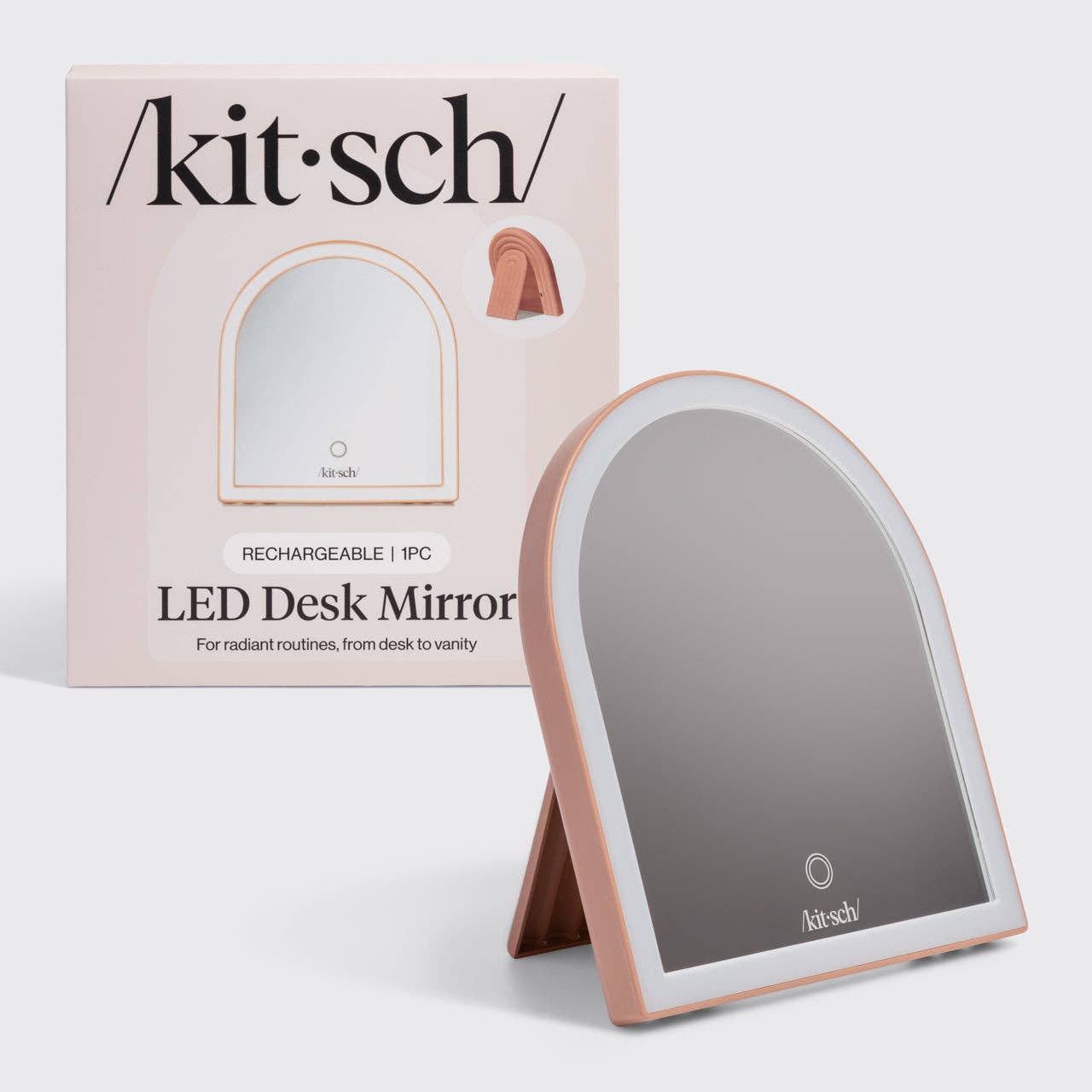 Kitsch | Terracotta Arch Desk Mirror