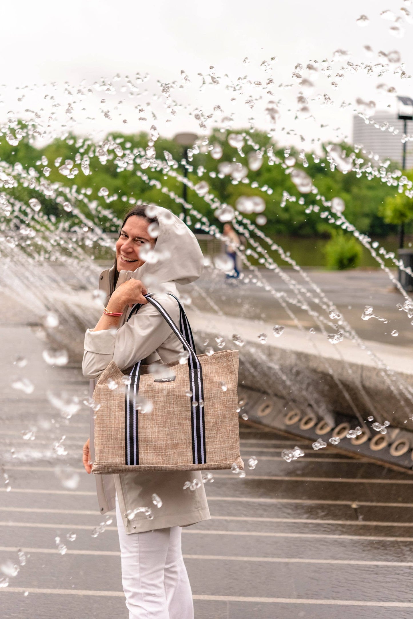 Scout Bag | Roadtripper Tote Sand Woven