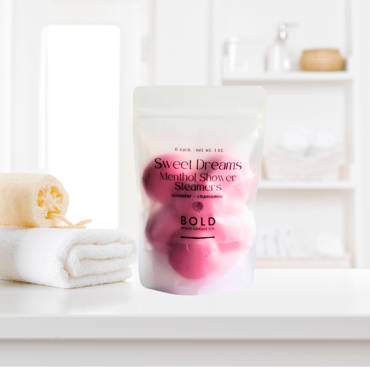 Sweet Dreams | Chamomile + Lavender Menthol Steamers | 6 pack