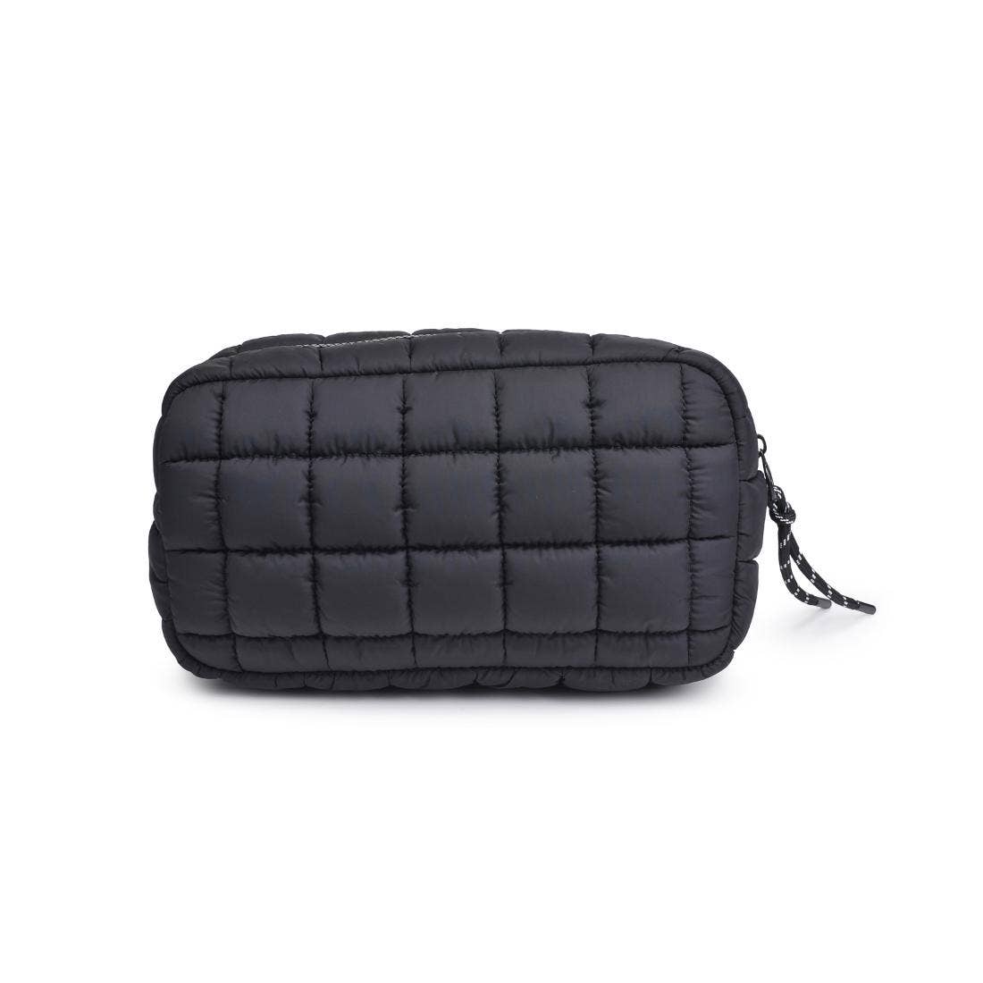 The Cloud Nine Quilted Puffer Nylon Cosmetic Pouch