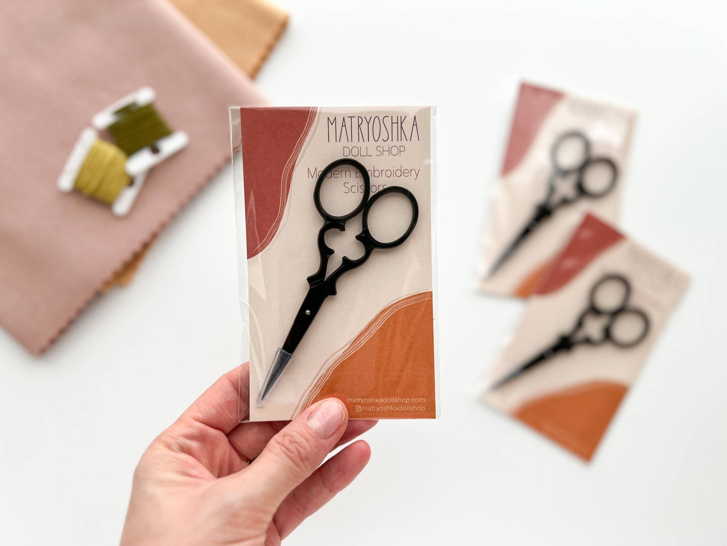 Black Vintage Embroidery Scissors