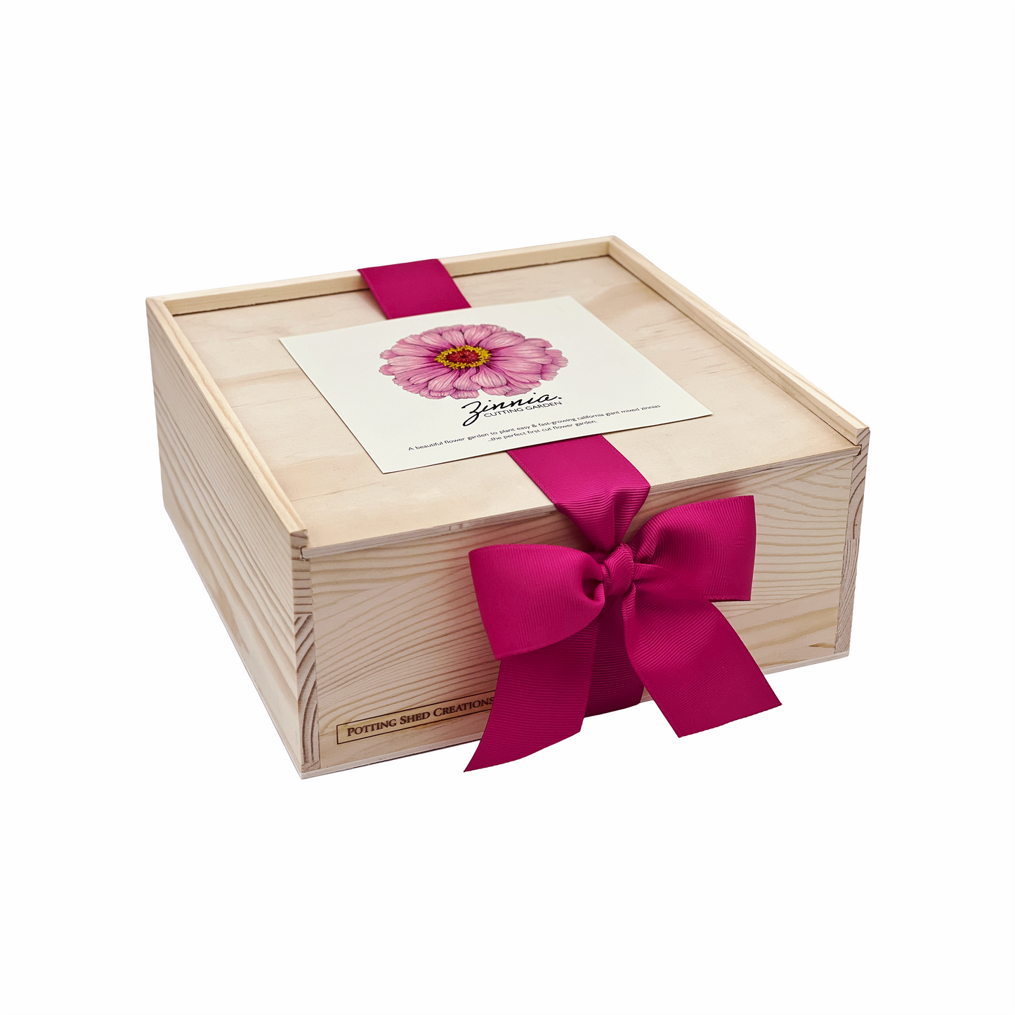 Cut + Come Again Zinnia Flower Garden Kit