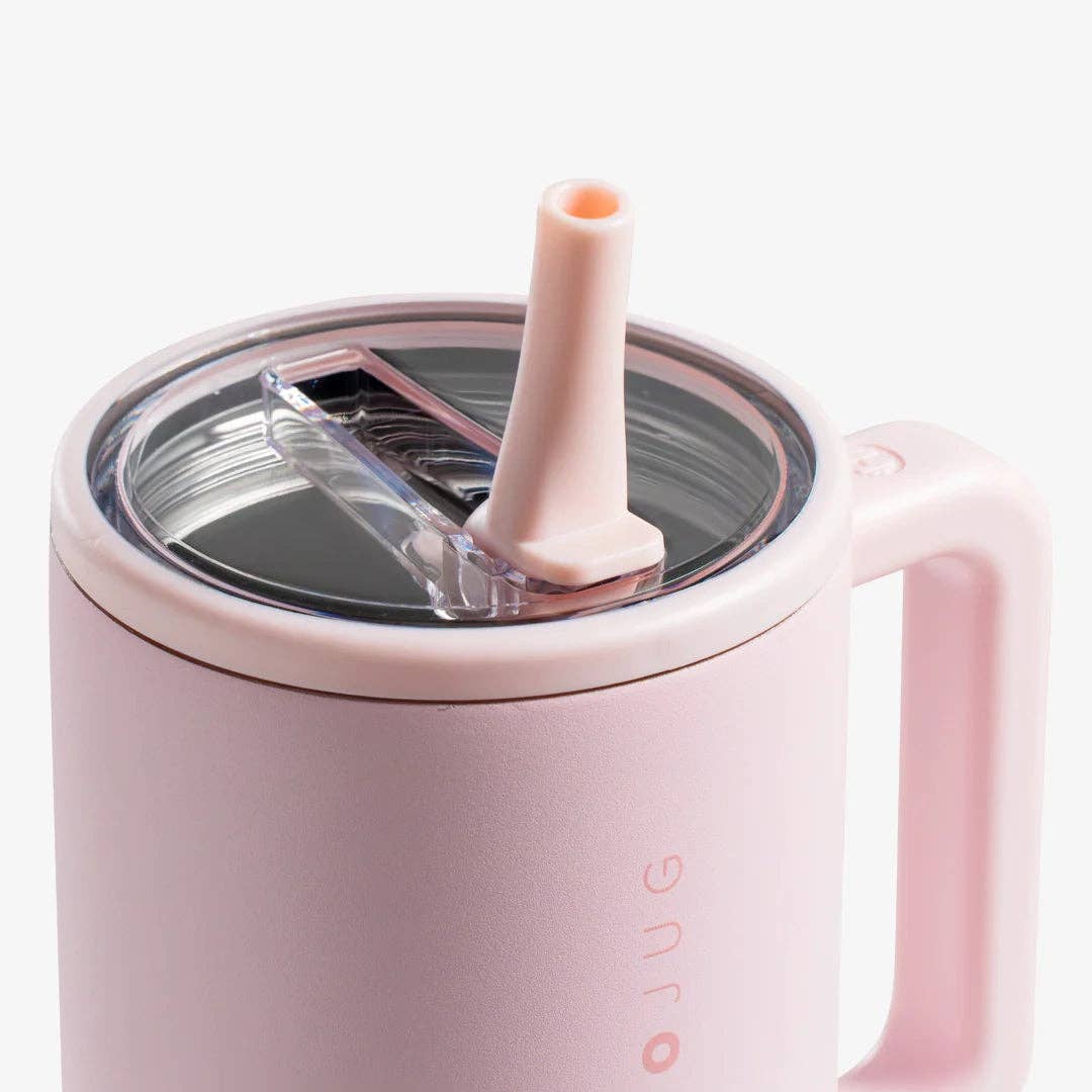 Preorder: Shipping early June | HydroJug 40 oz Traveler Tumbler | Pink Sand