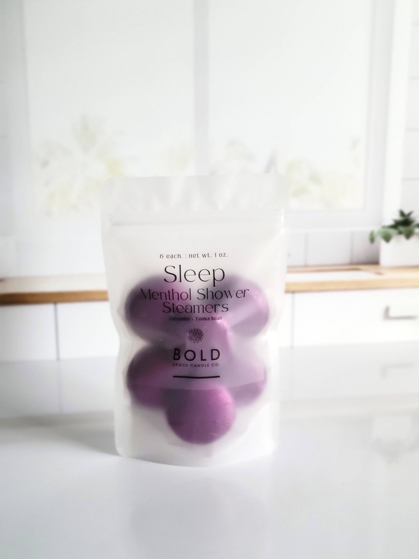 Sleep Lavender + Tonka Bean Menthol Shower Steamers