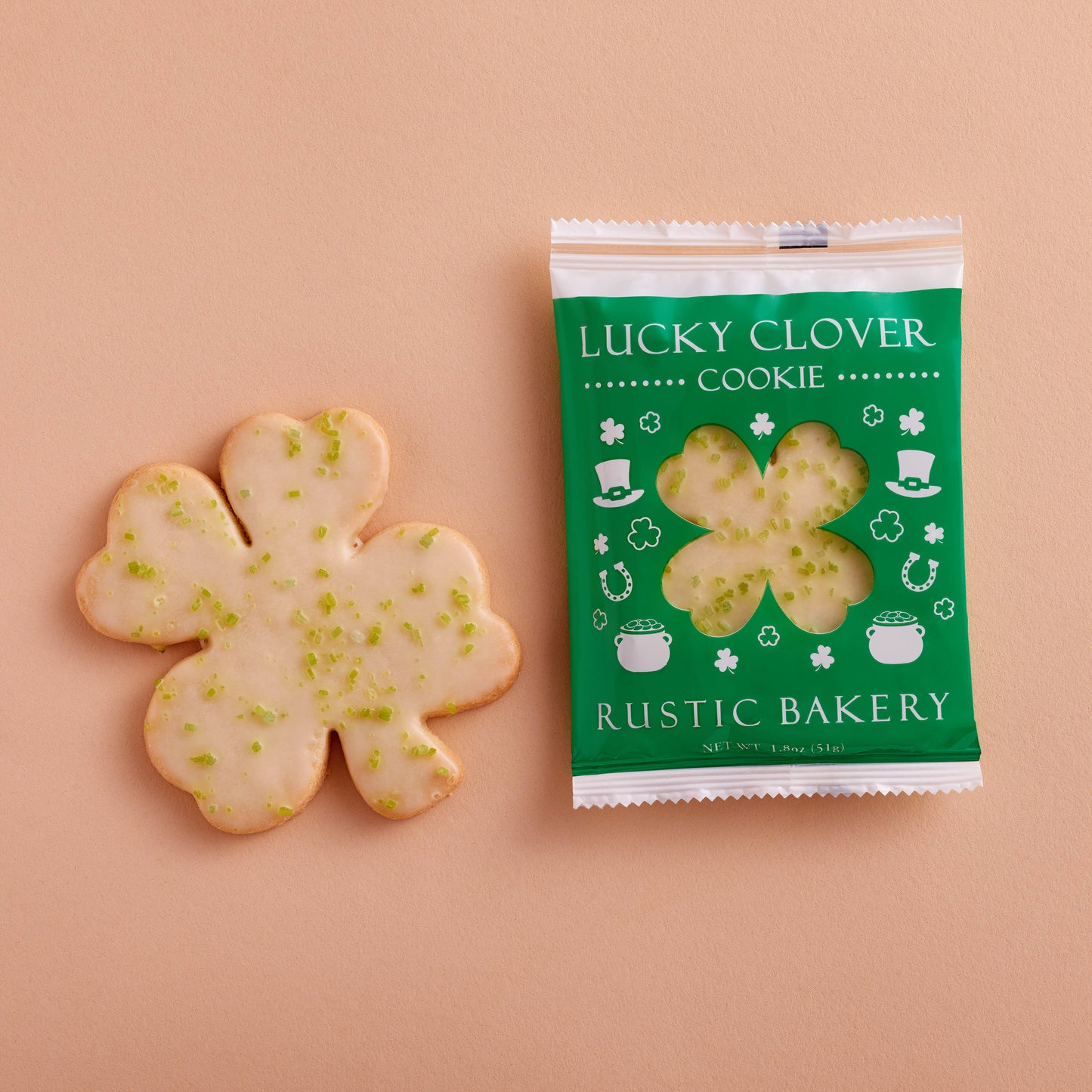 Rustic Bakery | Single Serve Lucky Clover
