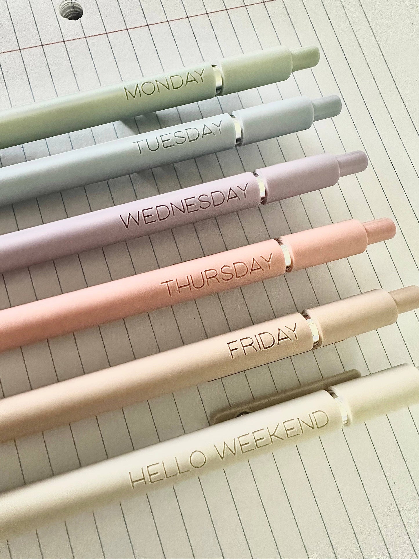 Fine Points™ Daily Mantra 6-Pen Gift Set | Pastel Soft Touch Gel Pens