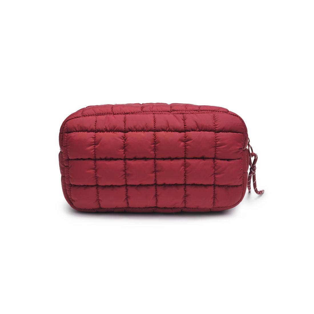 The Cloud Nine Quilted Puffer Nylon Cosmetic Pouch